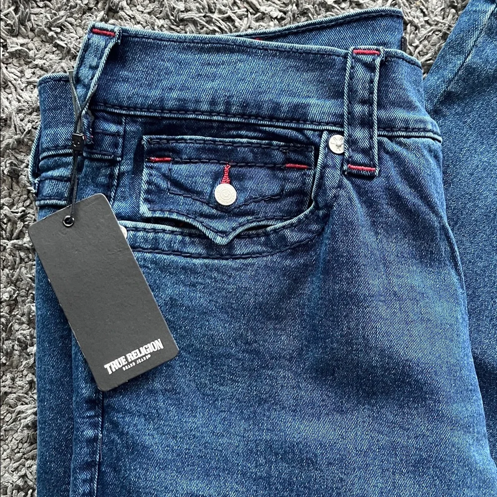 💙True Religion men’s  Light Blue Boot Cut Jeans